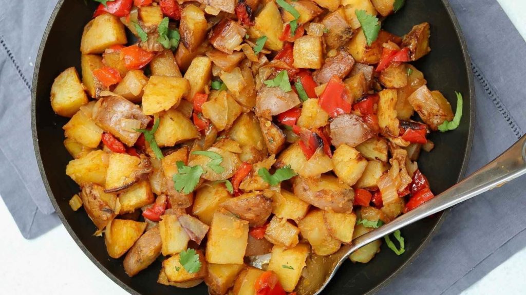 These Vegan Oven-Roasted Breakfast Potatoes Cook Up In No Time