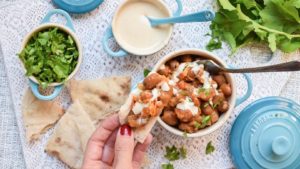 Simple Egyptian Style Vegan Broad Bean Salad