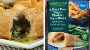 Sainsbury’s Just Launched Vegan Cheddar Cheese Chicken Kievs