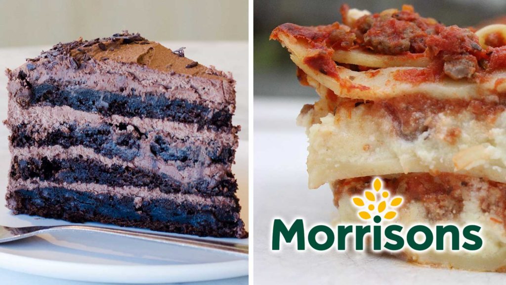 Vegan Lasagna and Chocolate Cake Just Launched at Morrisons