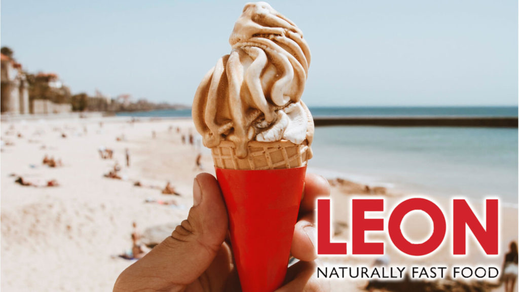 Mr. Whippy-Style Vegan Soft Serve Ice Cream Just Launched at LEON