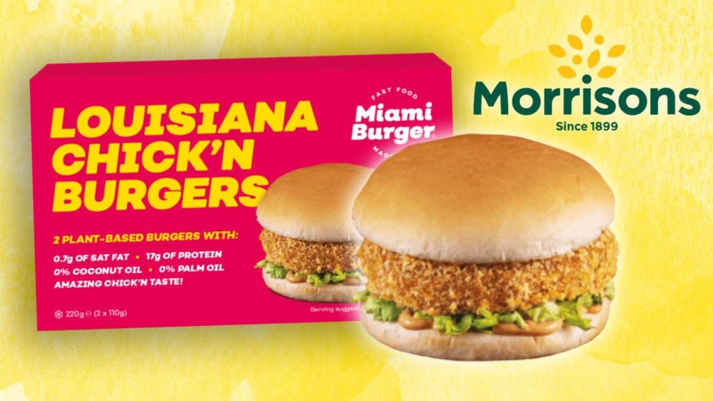 Morrisons Launches New Vegan Miami Burger Range