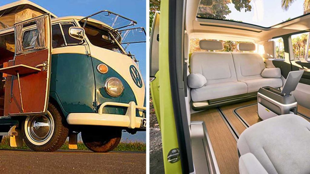VW’s Hippy Camper Van Is Electric Now (and Possibly Vegan)