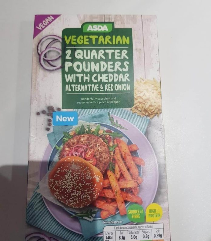 Asda Launches Vegan Burger Stuffed With DairyFree Cheese