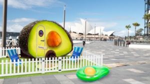 You Can Now Sleep in an Avocado Shaped Hotel Next to Sydney Harbor