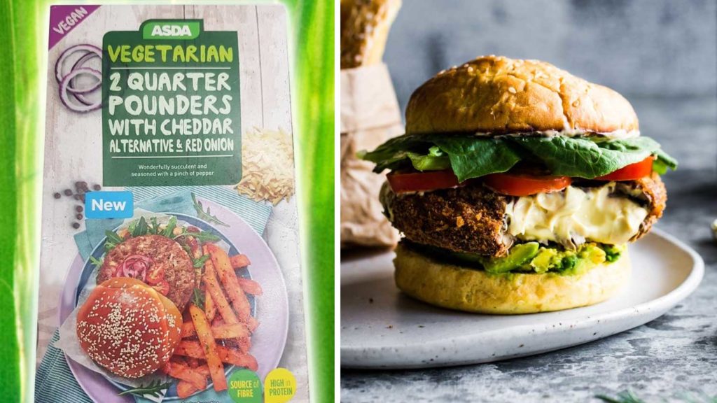 Asda Launches Vegan Burger Stuffed With Dairy-Free Cheese
