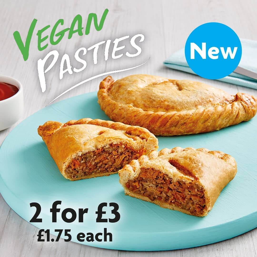 Morrisons Just Launched a Vegan Cornish Pasty