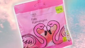 M&S Just Launched Vegan Gelatin-Free Flamingo Gummy Sweets