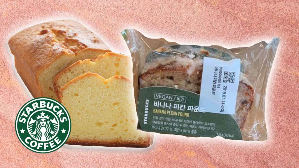 You Can Now Get Vegan Pound Cake at Starbucks South Korea