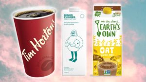 Tim Hortons Adds 3 Vegan Milk Options to New Cafe Menu