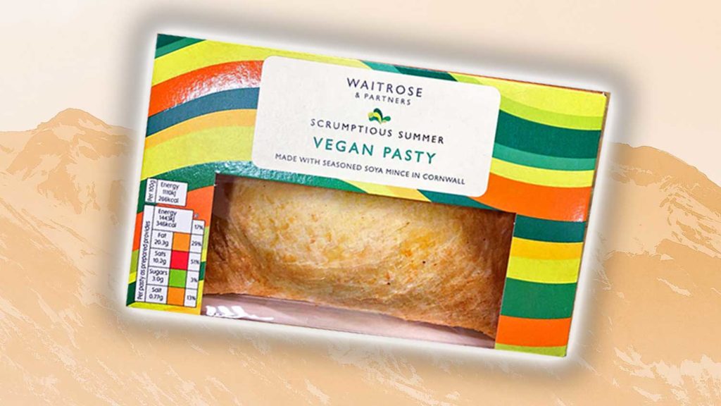 You Can Now Get Vegan ‘Cornish’ Meat Pasties At Waitrose