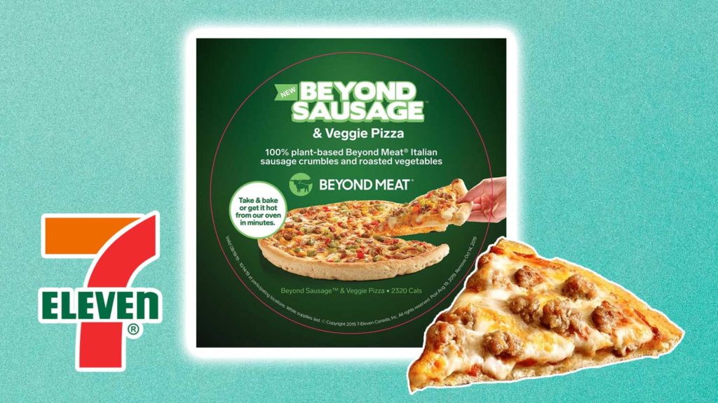 7-Eleven Launch Vegan Beyond Meat Pizza Topping