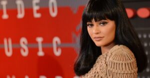 Kylie Jenner wears Balmain at the MTV music awards