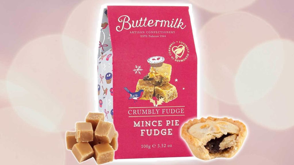 Sainsbury’s Is Launching Vegan Mince Pie Flavored Fudge