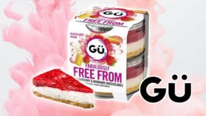 Gü Makes Vegan Strawberry and Rhubarb Cheesecakes Now