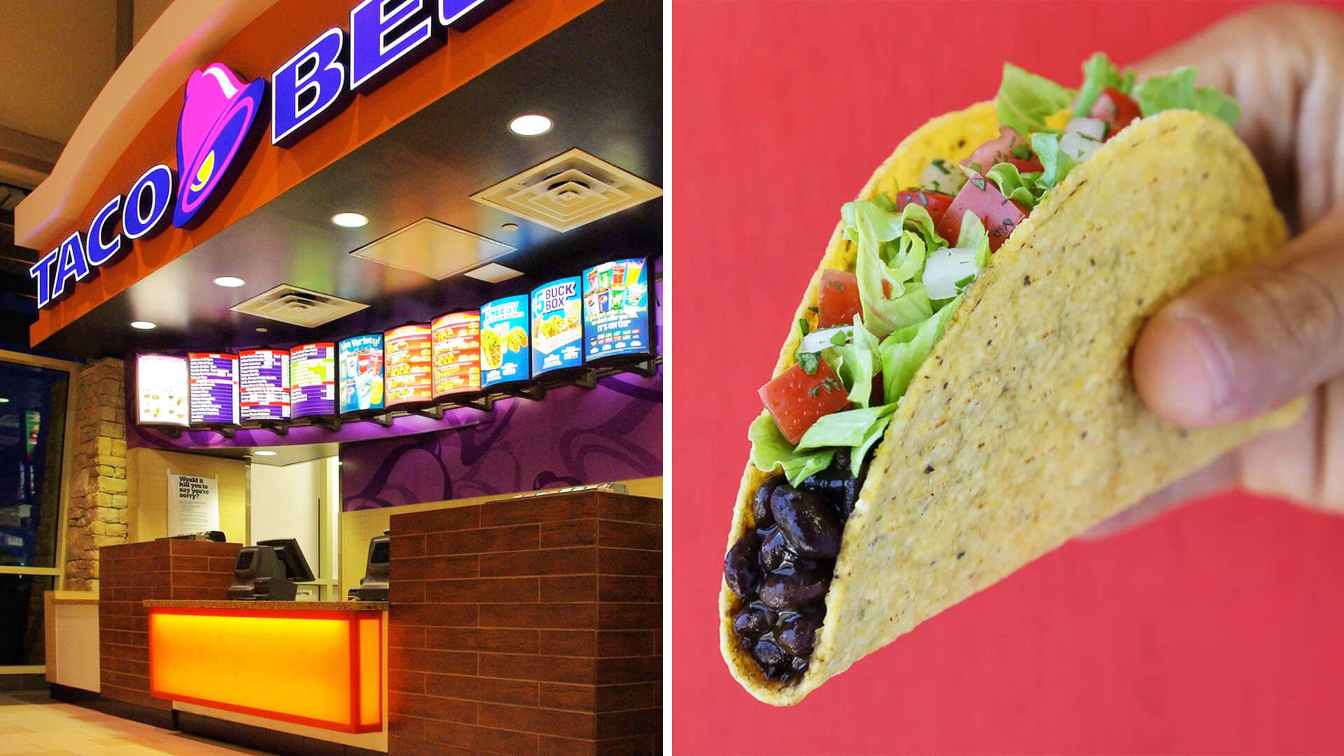 Dedicated Vegetarian Menu Boards Just Arrived At Taco Bell