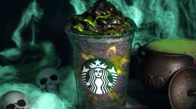 Starbucks Now Has Vegan Black Whipped Cream Phantom Frappuccinos for Halloween