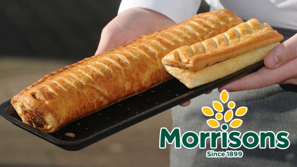 Morrisons Just Launched Giant Footlong Vegan Sausage Rolls