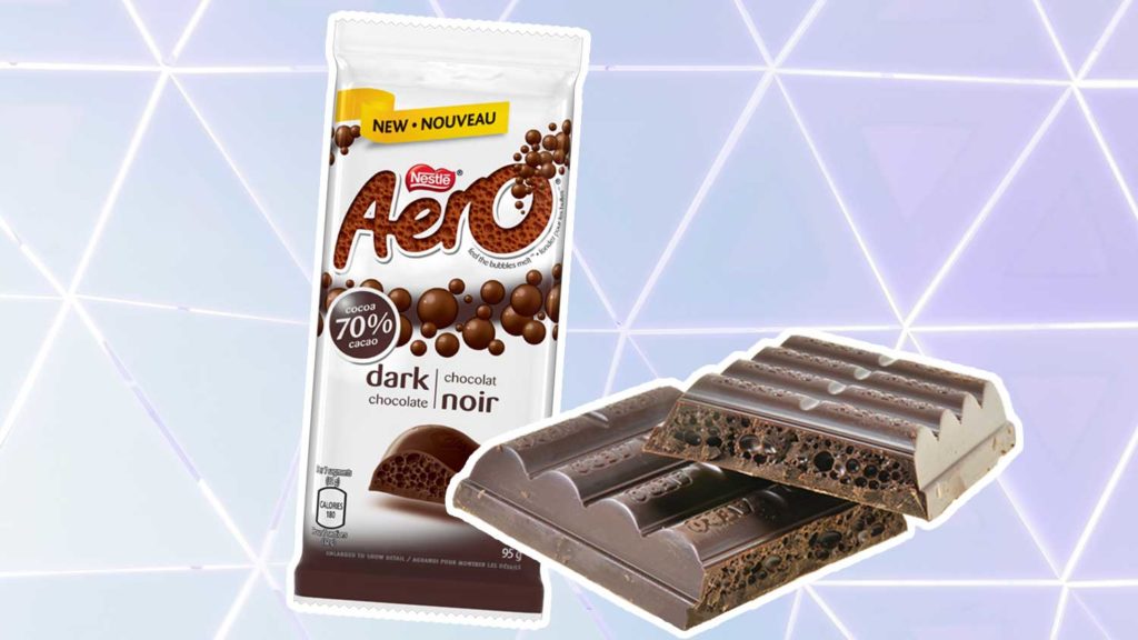 Aero Just Launched Vegan Dark Chocolate Bars
