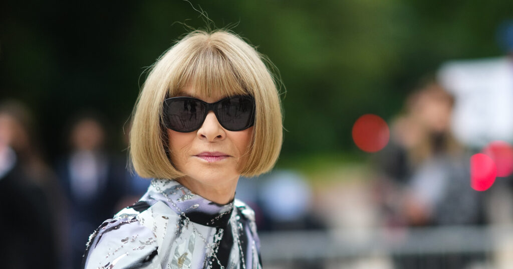 Anna Wintour Swaps Out Real Fur for Faux