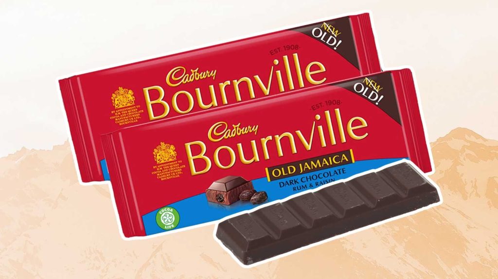 Cadbury Just Turned Its Rum Raisin Bournville Chocolate Vegan