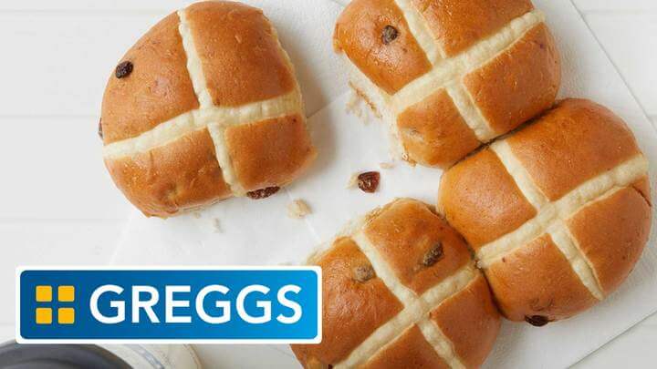 Greggs Expands Its Vegan Menu With Hot Cross Buns