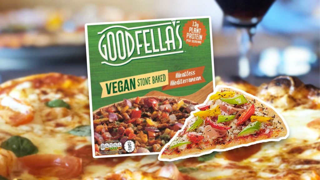 Goodfellas Just Launched a Meaty Mediterranean Vegan Pizza