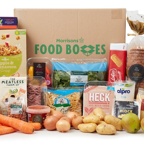 Morrisons Launches Vegan Boxes That Will Feed 2 People for a Week