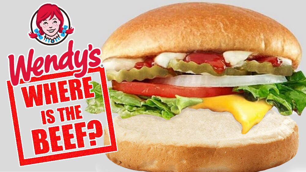 Where’s the Beef? Not at Wendy’s