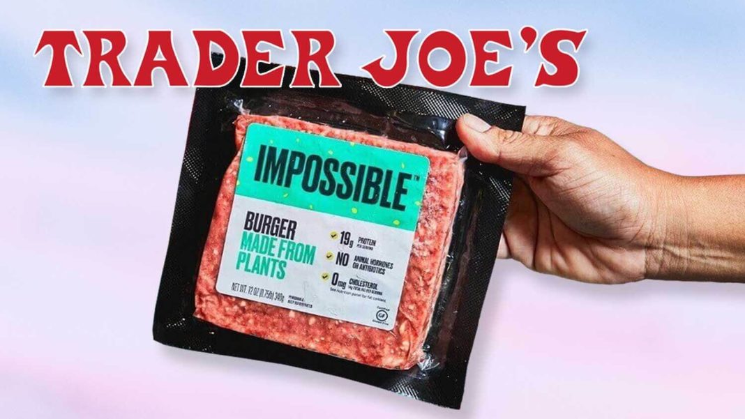 Vegan Impossible Burger Now at Trader Joe's