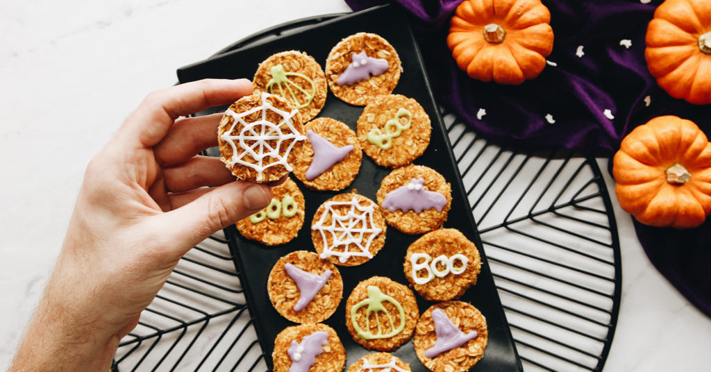 Raw & Spooky Halloween Cookies