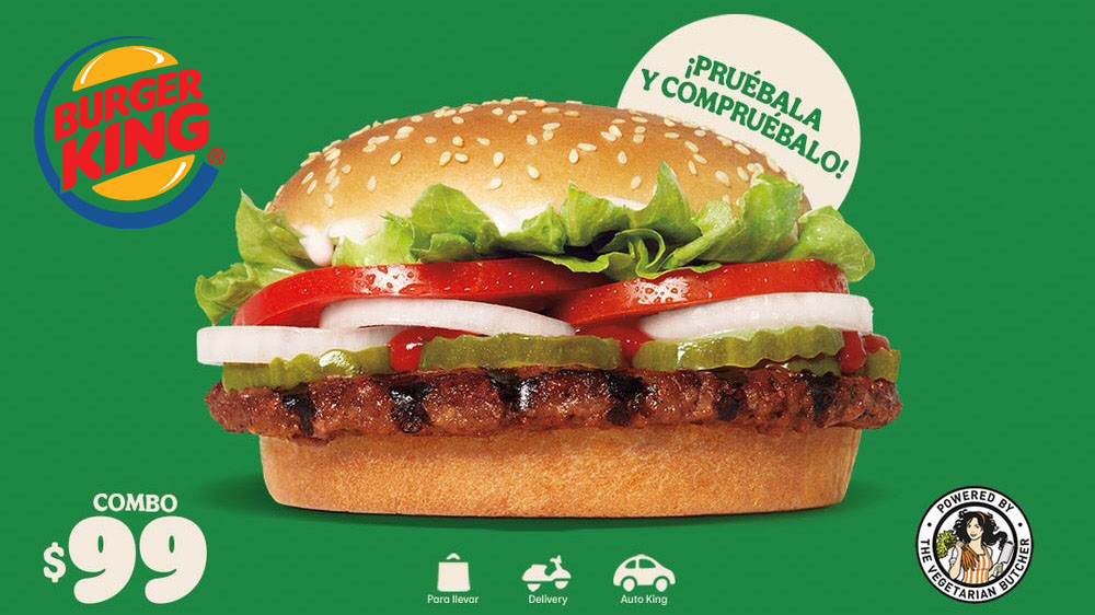 The First Burger King Vegan Whopper Comes to Mexico