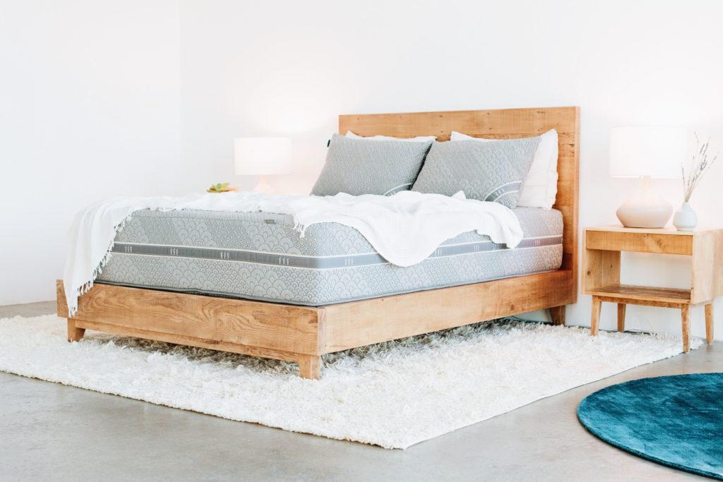 Brentwood Home makes mattresses and yoga pillows using sustainable materials, so they’re good for both you and the planet.