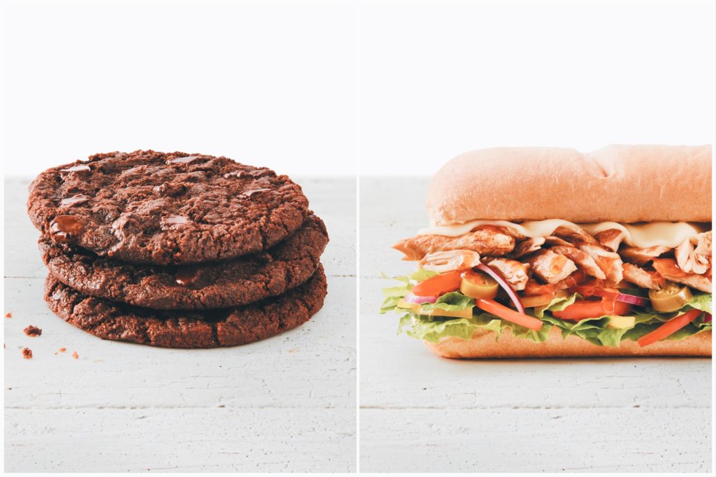 New Subway Vegan Options: Chicken Subs and Chocolate Cookies