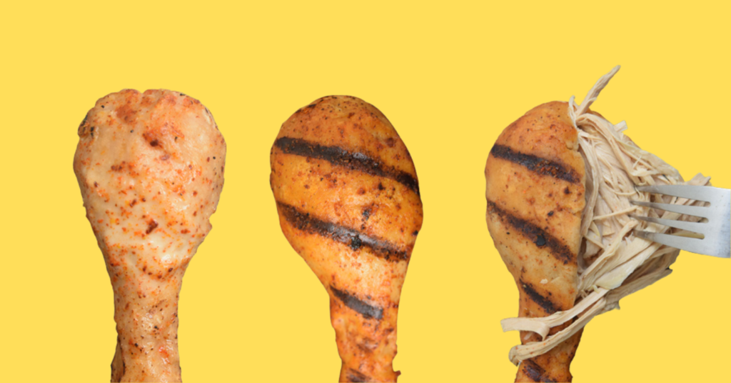 Vegan Drumsticks That Pull Apart Like Chicken to Launch Globally