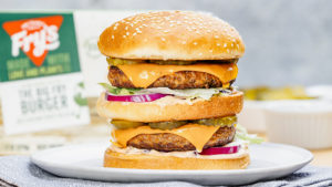 Serve This Vegan Big Mac With Fries