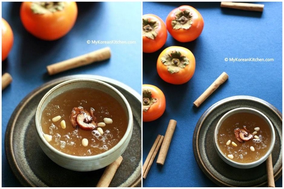 Lunar New Year recipe: Sujeonggwa features ginger, cinnamon, and a little sugar.