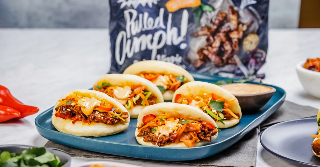 Vegan Bao Buns Loaded With Plant-Based Pulled Pork
