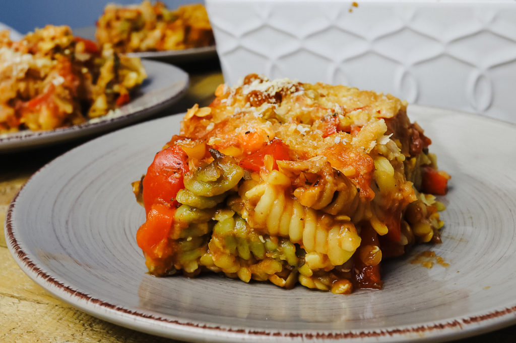 Serve this vegan comfort food meal with a slice of bread. | Cheap Lazy Vegan
