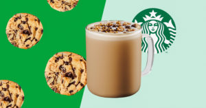 Starbucks: Vegan Chocolate Chip Cookie Lattes Now Available