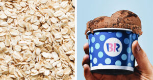 Baskin Robbins oat milk ice cream