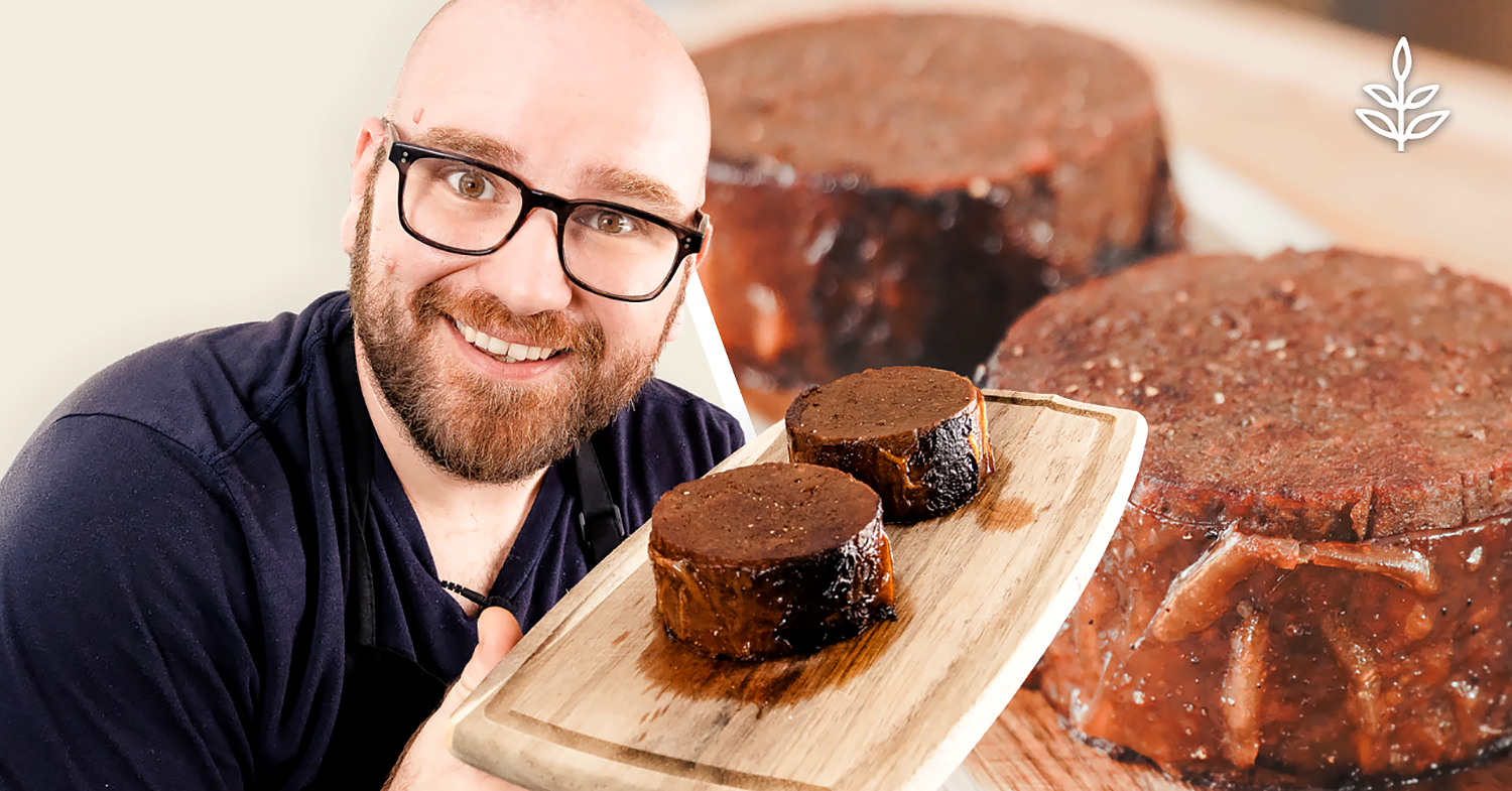 Vegan Filet Mignon That Looks, Cooks, and Tastes Like Premium Steak