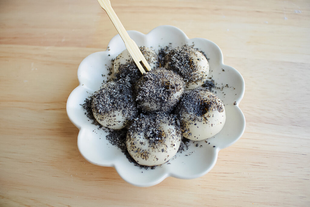 Black Sesame Seeds Spruce Up Vegan Waffles and Japanese Dango