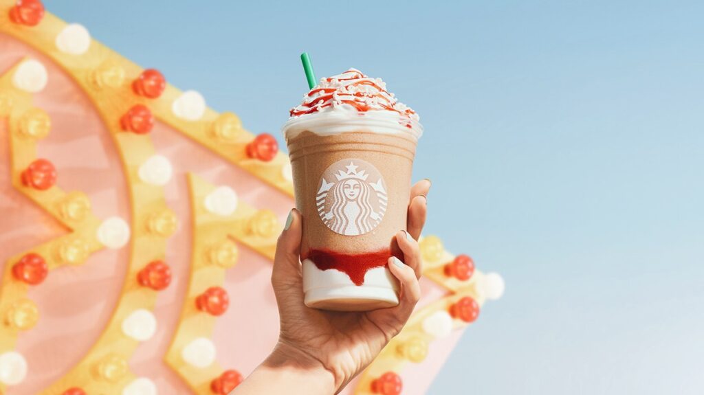 Starbucks Adds Vegan Strawberry Funnel Cake Frappuccino to Its Summer Menu