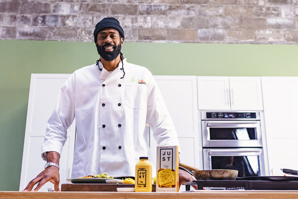 NBA Star DeAndre Jordan Lands Vegan Cooking Show, Cooking Clean