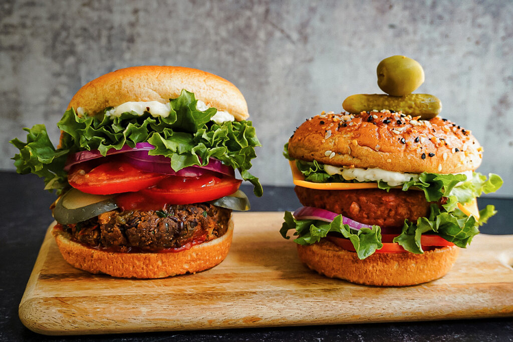 How to Make Meat-Free Burgers In 4 Minutes—or 4 Hours!