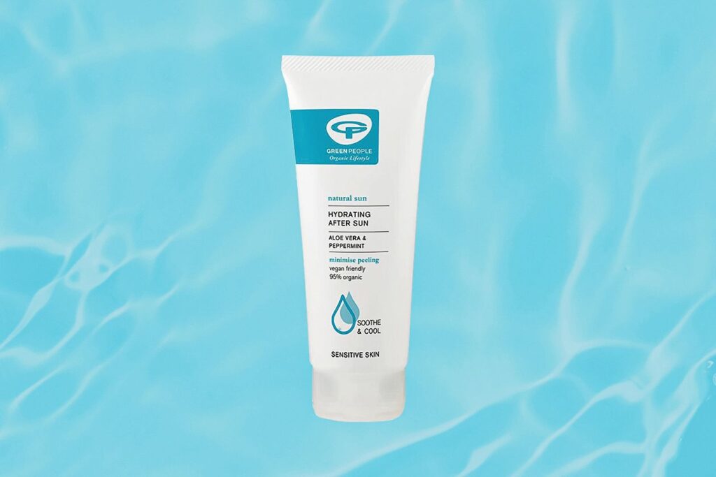 Anti-inflammatory chamomile is a key ingredient in this hydrating after sun lotion. 