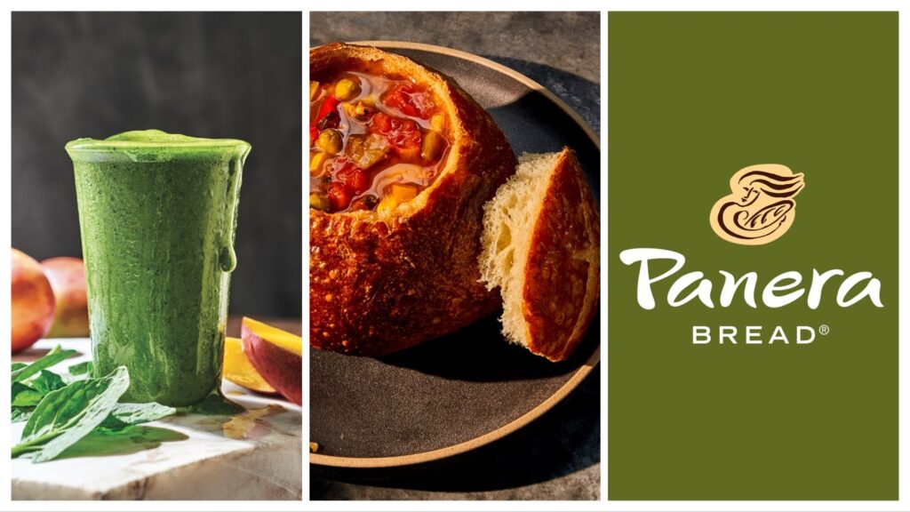 Panera soup and smoothie