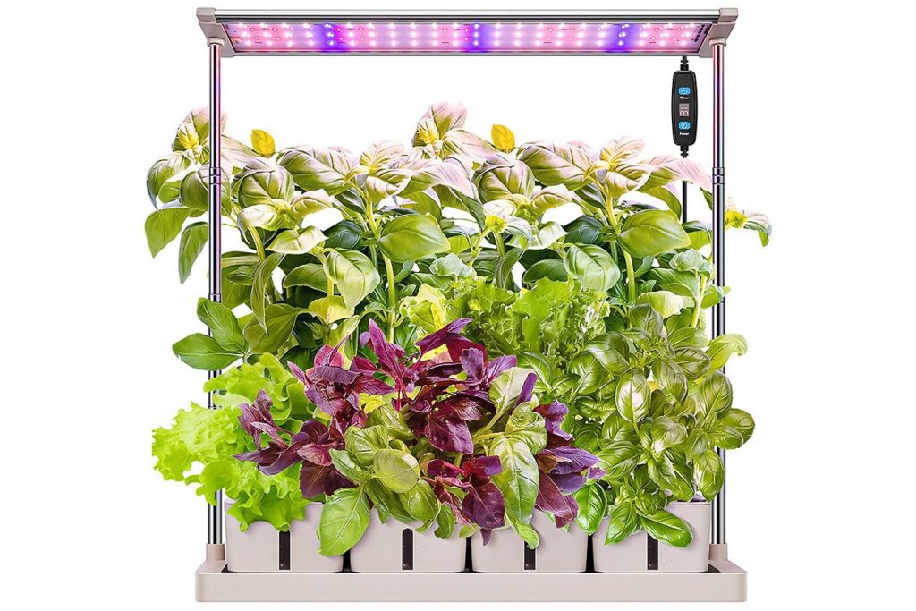 An LED herb garden is a sustainable choice for any home.