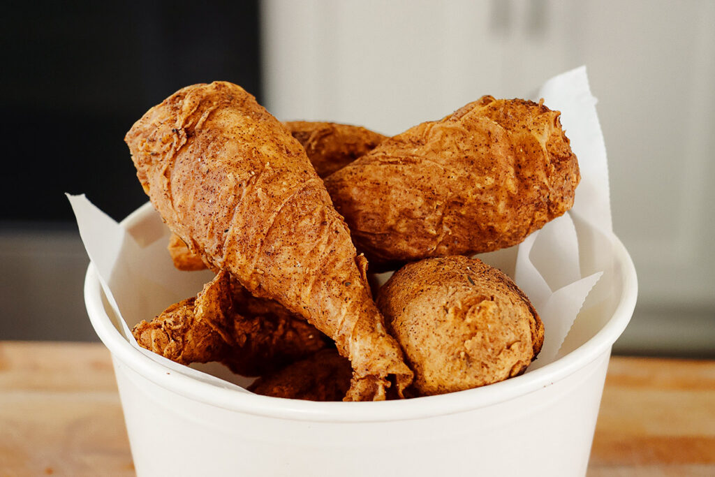 vegan fried chicken drumsticks